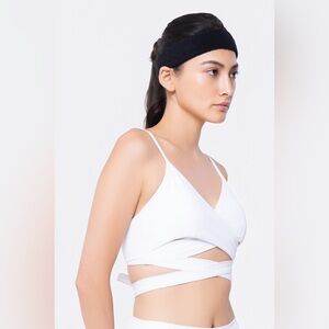 White Reverence Bra Top
